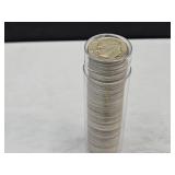 Tube of 1964 Roosevelt Silver Dimes