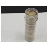 Tube of 1955 Roosevelt Silver Dimes