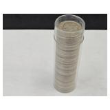 Tube of 1954 Roosevelt Silver Dimes