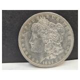 1882 O Morgan Silver Dollar Coin