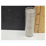 Tube of 1958 Roosevelt Silver Dimes