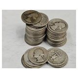 40- 1936 Washington Silver Quarters