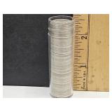 Tube of 1954 Roosevelt Silver Dimes