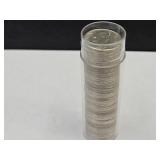Tube of 1957 Roosevelt Silver Dimes