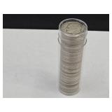 Tube of 1959 Roosevelt Silver Dimes