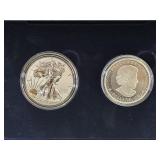 US Mint Pride of Two Nations Silver Coins