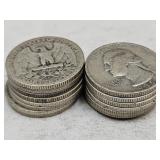 15- 1935 Washington Silver Quarters
