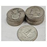 15- 1935 Washington Silver Quarters