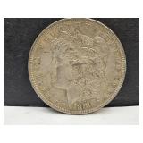 1880 Morgan Silver Dollar Coin