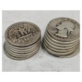 15- 1935 Washington Silver Quarters