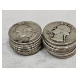 15- 1935 Washington Silver Quarters