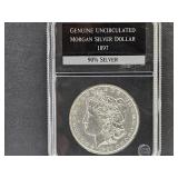 1897 UNC Morgan Silver Dollar