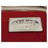1000 grains Franklin Mint Silver Bar