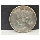 1922 S Peace Silver Dollar Coin