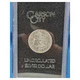 1881 CC UNC Morgan Silver Dollar Coin