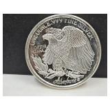 1 Oz. Silver Round