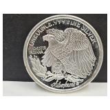 1 Oz. Silver Round