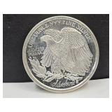 1 Oz. Silver Round