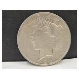 1922 Silver Peace Dollar Coin