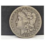 1883 S Morgan Silver Dollar Coin