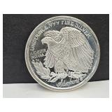 1 Oz. Silver Round