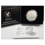 2021 W Silver Eagle 1 oz. Coin