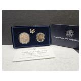 WW II  50th Anniversary Mixed Coin Set
