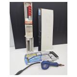 Nicholson 4 in1 Saw, Bluepoint Air Tester, Shield