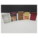 VTG Zippo, Storm King, Camel Lighters