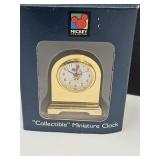 Vintage Disney Mickey  Mini Desk Clock w Box