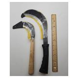 New 2 Garden Machettes 10" & 13"