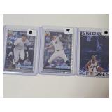 3 Baseball & Basketball Cards Judge, Hardaway +