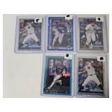 5 Baseball Cards -  Judge, Kim, Schlittler +