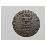 Silver Dollar Hotel Brothel Coin