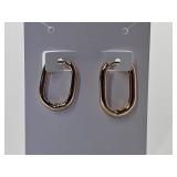 10KG Over Jewelers Bronze Hoop Earrings