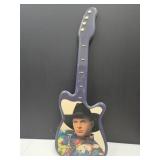 VTG Working Garth Brooks Guitar Wall Clock