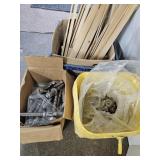 Anchor Bolts & Nuts with Paint Sticks