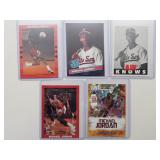 5 Michael Jordan Cards