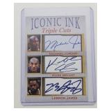 Iconic Ink Michael Jordan Kobe Bryant Lebron James