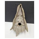 Bird House Carved Front Used