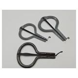 3 Vintage Jaw/Juice Harps