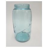 Ball Mason  #7  Aqua Jar