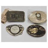 Chinese Zodiac Year of Pig Brass Belt Buckles