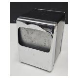 VTG DIner Chrome Black USA Napkin Dispenser