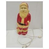 Vintage Santa Claus Blow Mold  13 1/2" high
