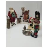 Christmas Santa Claus Lot, H Miller Missing Jesus