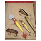 Vintage Wood Fishing Lures