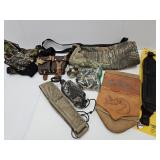 Hunting Lot,  Brass, Winchester Gloves, Ammo Pouch