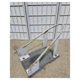 Trailer Motorcycle Wheel Chalk