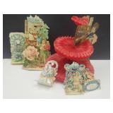 Antique 3-D Valentines Lot